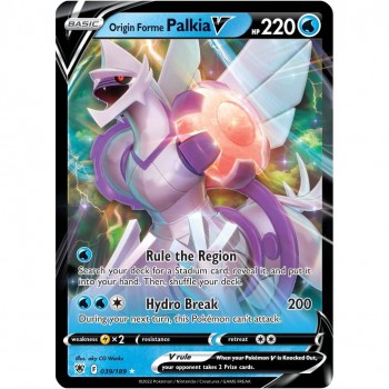 Pokémon TCG: Origin Forme Palkia Vstar League Battle kaladė